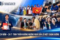 24 năm phát triển Trường Quốc tế - ĐHQGHN: Tinh thần không ngừng nghỉ dẫn lối một chặng đường