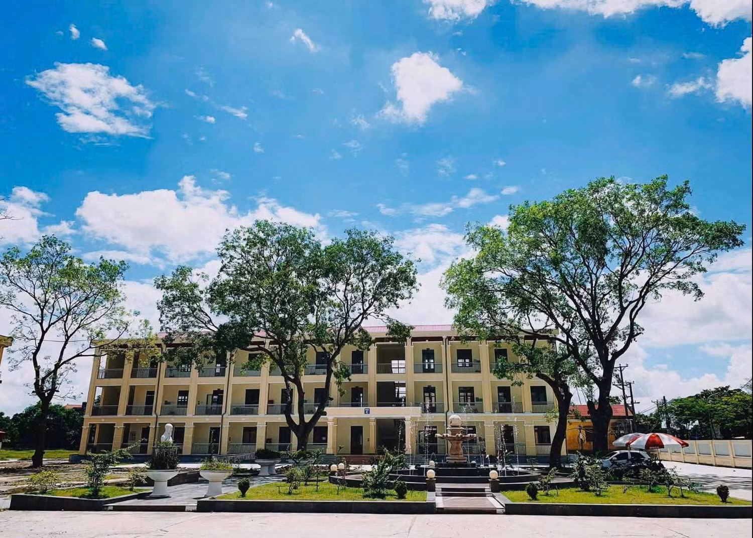 Trường Trung học phổ thông Thanh Miện 2 (xã Bắc Thanh Miện, thành phố Hải Phòng). Ảnh: NTCC