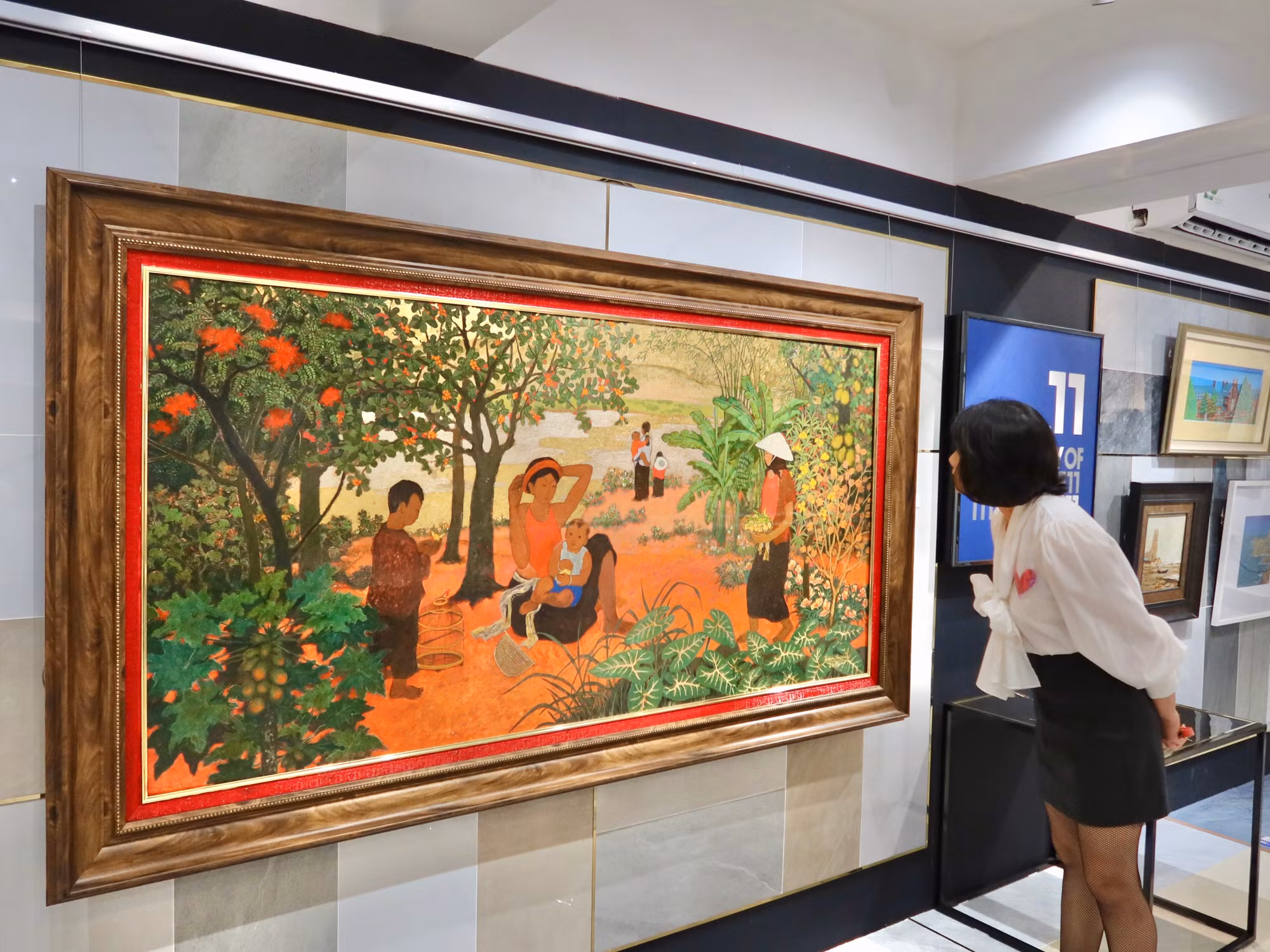 Triển lãm diễn ra từ ngày 17/11 và bế mạc, trao giấy chứng nhận vào ngày 20/12/2025. Ảnh: Lưu Diễm.