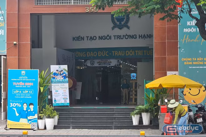 THCS và THPT Đào Duy Anh quảng cáo dạy luyện thi Chứng chỉ Cambridge, hiệu trưởng nói gì?