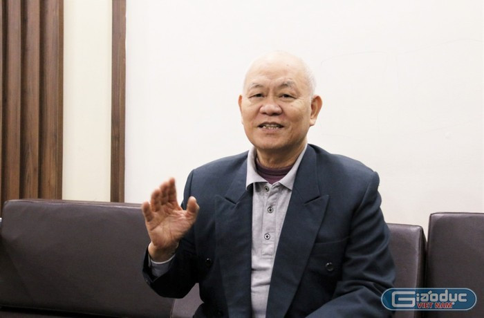 Ông Phan Xuân Xiểm - nguyên Vụ trưởng Vụ 1 (Ủy ban Kiểm tra Trung ương). Ảnh: Mộc Trà.