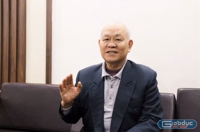 Ông Phan Xuân Xiểm - nguyên Vụ trưởng Vụ 1 (Ủy ban Kiểm tra Trung ương). Ảnh: Mộc Trà.