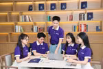 Sinh viên Trường Đại học Intracom. Ảnh NTCC