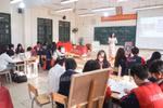 Học sinh Trường Tiểu học, Trung học cơ sở và Trung học phổ thông Đa Trí Tuệ (Hà Nội) trong một tiết học môn Ngữ văn. Ảnh website nhà trường.