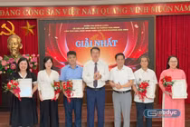 Tạp chí đạt 1 giải nhất Cuộc thi chính luận về bảo vệ nền tảng tư tưởng của Đảng phường Cửa Nam