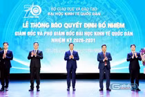 Công bố Quyết định bổ nhiệm Giám đốc và Phó Giám đốc Đại học Kinh tế Quốc dân