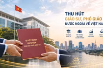 Cần cơ chế công nhận tương đương chức danh học thuật để thu hút GS, PGS về nước