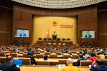Kết quả biểu quyết. Ảnh: quochoi.vn.