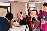 Sinh viên Trường Đại học Mỹ thuật Công nghiệp. Ảnh: Website Nhà trường.