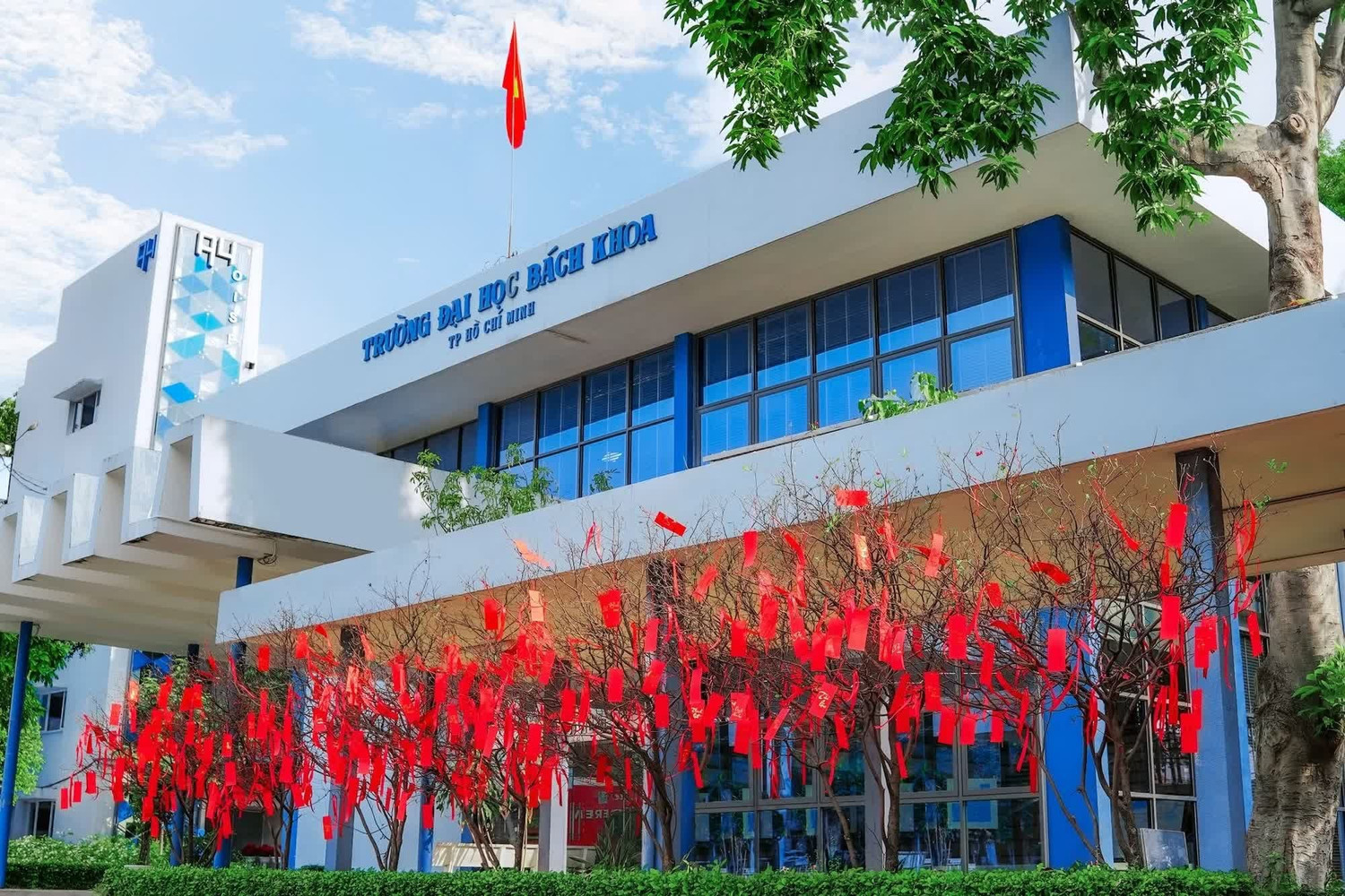 Một góc khuôn viên Trường Đại học Bách khoa (Đại học Quốc gia Thành phố Hồ Chí Minh). Ảnh: website nhà trường.