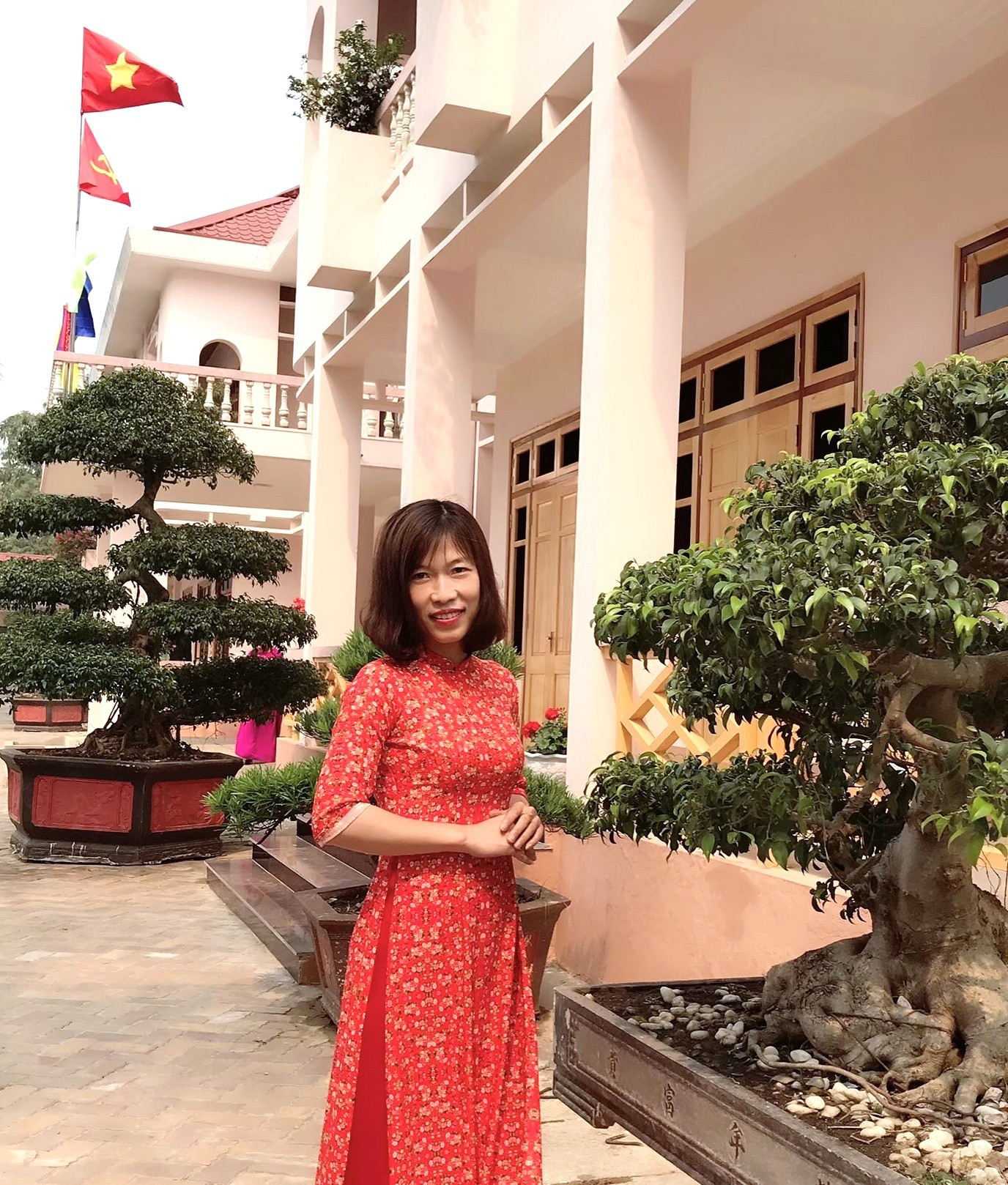 Bà Đỗ Thị Hiên - Phó Trưởng phòng, Phòng Văn hóa - Xã hội xã Lao Chải (tỉnh Lào Cai). Ảnh: NVCC.