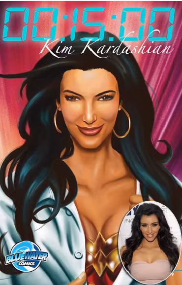 Kim Kardashian là nữ ngôi sao mới nhất gần đây được đưa vào truyện tranh bởi những cuộc sống tình yêu đầy kịch tính của cô với 2 người chồng trước và từng dính vào scandal rò rỉ băng sex.