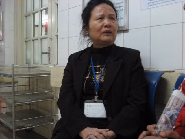 Bà Tống Thị Chiến, mẹ anh Quyết Bà Tống Thị Chiến, mẹ anh Quyết