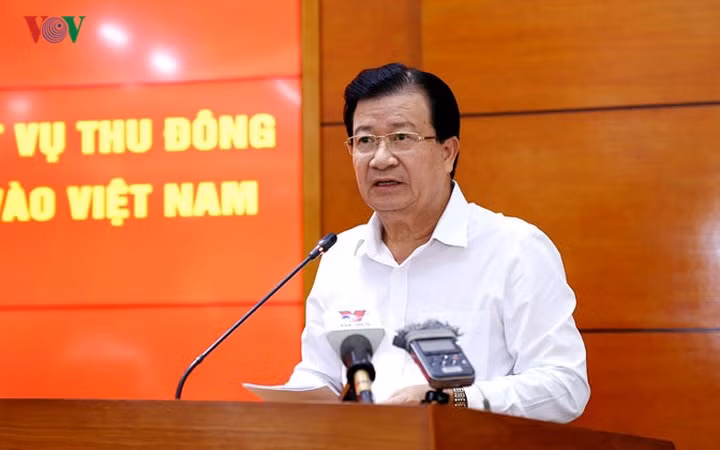 (Phó Thủ tướng Trịnh Đình Dũng. Ảnh: VOV)