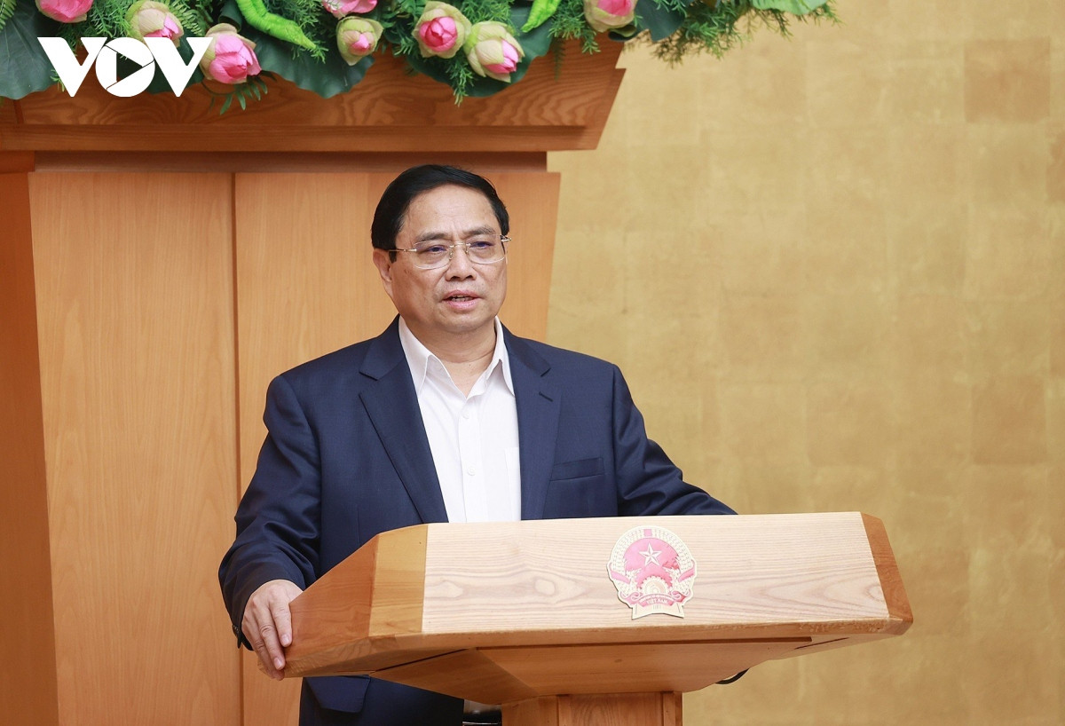 Thủ tướng phát biểu tại Hội nghị trực tuyến Chính phủ với địa phương tháng 3/2023 Thủ tướng phát biểu tại Hội nghị trực tuyến Chính phủ với địa phương tháng 3/2023