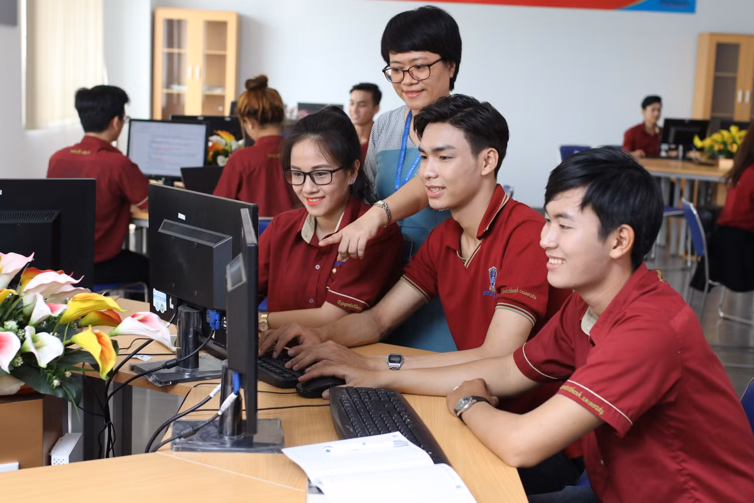 Sinh viên Trường Đại học Nguyễn Tất Thành