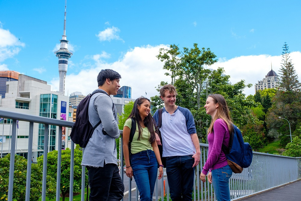Sinh viên NCUK tại Auckland University of Technology New Zealand