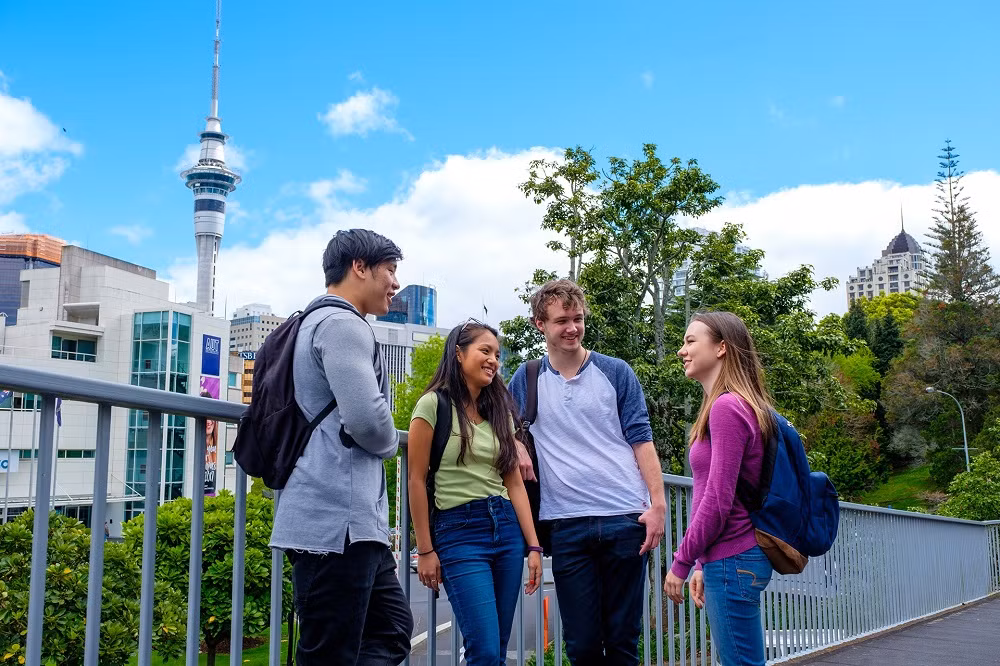 Sinh viên NCUK tại Auckland University of Technology New Zealand