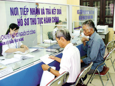 Cải cách hành chính là một trong những giải pháp quan trọng để hiện thực hóa quyết tâm xây dựng Chính phủ kiến tạo phát triển, liêm chính, hành động. ảnh minh họa: haiphong.gov.vn