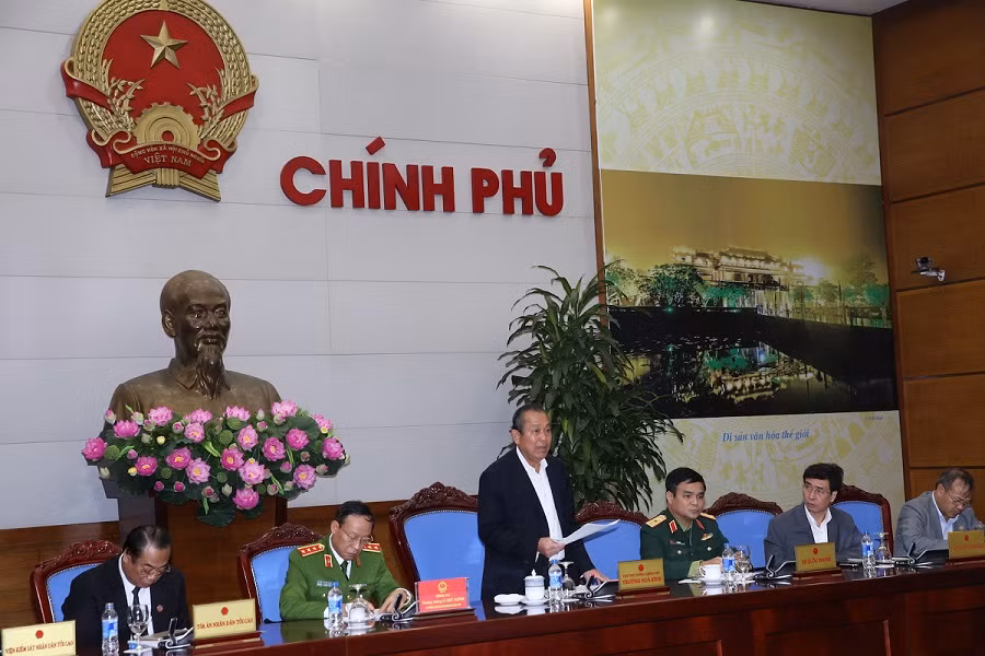 Phó Thủ tướng thường trực Trương Hòa Bình: "Nơi nào để tội phạm lộng hành thì lãnh đạo nơi đó phải chịu trách nhiệm".