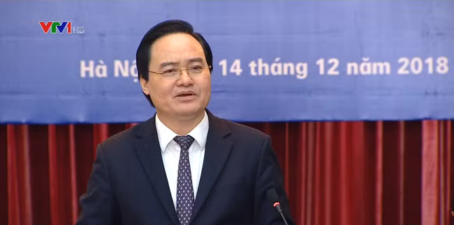 Cuộc tọa đàm mang chủ đề: "Áp lực giáo viên - Thực trạng và giải pháp" đã diễn ra sáng nay (14/12) tại Hà Nội. (Ảnh: VTV)