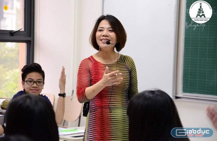 Cô Phạm Thái Lê cho rằng thi học sinh giỏi đánh mất đi hạnh phúc của người học (Ảnh: nhân vật cung cấp)