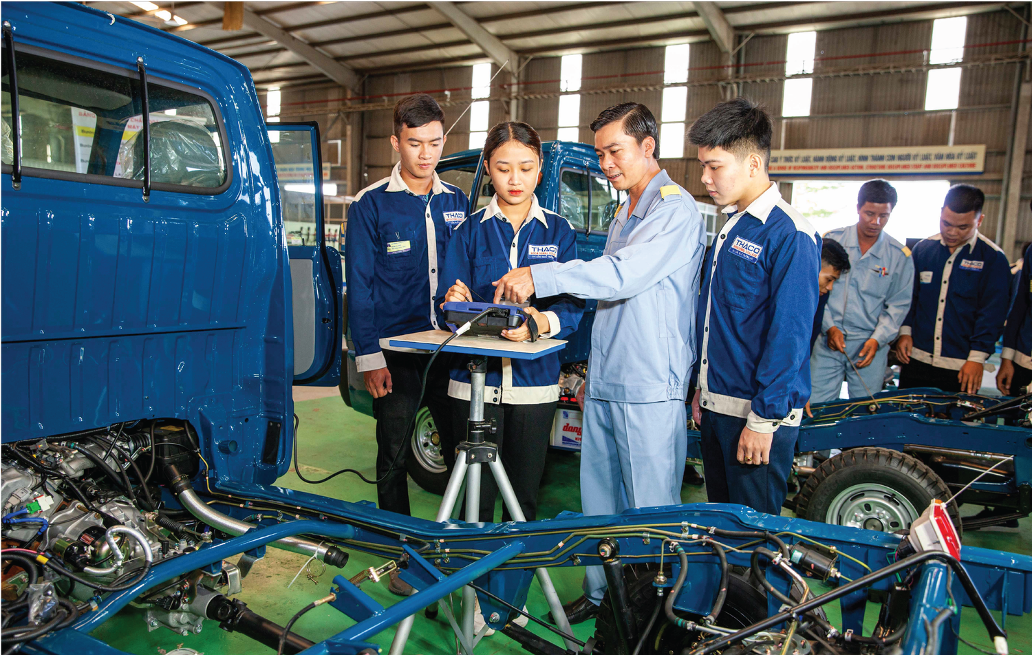 Ảnh minh họa: Sinh viên Trường Cao đẳng THACO (website nhà trường)