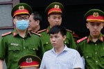 Đỗ Mạnh Tuấn bị đề nghị mức án cao nhất trong vụ gian lận điểm thi tại Hòa Bình. Ảnh: LC