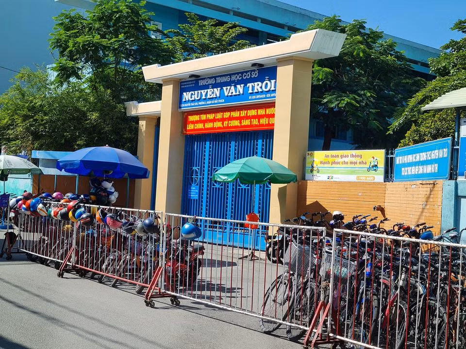Trường trung học cơ sở Nguyễn Văn Trỗi, quận Gò Vấp, Thành phố Hồ Chí Minh (ảnh: P.L)