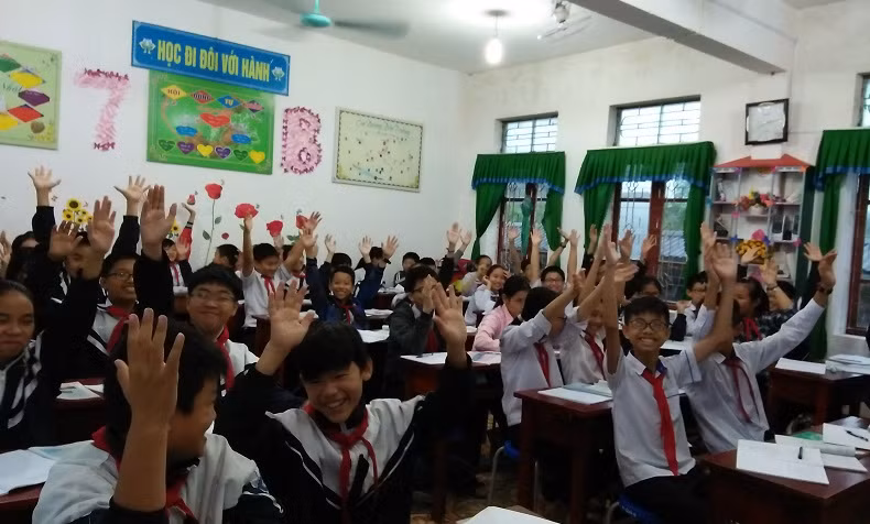 Thêm một trường ở Hà Tĩnh bỏ chương trình VNEN ảnh 2 Thêm một trường ở Hà Tĩnh bỏ chương trình VNEN ảnh 2