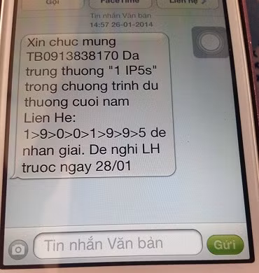 Những tin nhắn lừa đảo dịp tết. Những tin nhắn lừa đảo dịp tết.