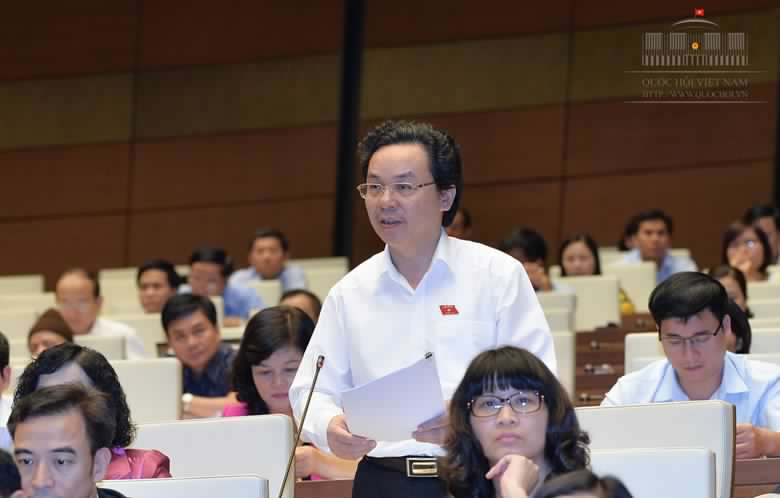 Đại biểu Quốc hội Hoàng Văn Cường - Đoàn Đại biểu Quốc hội Hà Nội (ảnh nguồn: quochoi.vn).