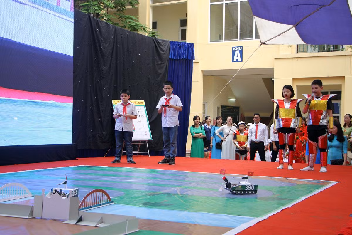Trường Tiểu học Chu Văn An gặt hái một mùa vàng trĩu hạt ảnh 3