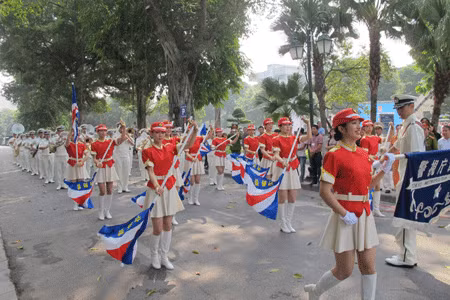 Nữ chiến sĩ của đoàn Nhật Bản Nữ chiến sĩ của đoàn Nhật Bản