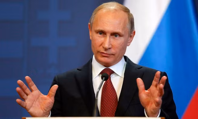 Tổng thống Nga Vladimir Putin.