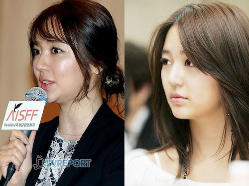 "Thái tử phi" của showbiz Hàn Quốc - Yoon Eun Hye gây sốc vì gương mặt cứng đơ, sưng phù và bóng nhẫy (trái) trong sự kiện diễn ra các đây vài ngày "Thái tử phi" của showbiz Hàn Quốc - Yoon Eun Hye gây sốc vì gương mặt cứng đơ, sưng phù và bóng nhẫy (trái) trong sự kiện diễn ra các đây vài ngày