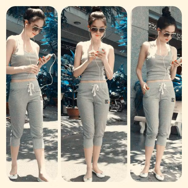 Sành điệu khỏe khoắn khi diện đồ thể thao Sành điệu khỏe khoắn khi diện đồ thể thao
