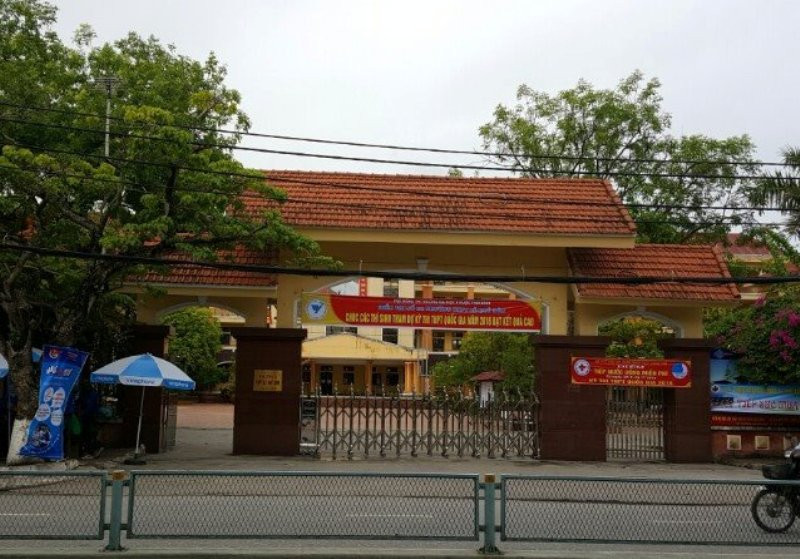 Trường THPT Lê Qúy Đôn, tỉnh Thái Bình (Ảnh MC)