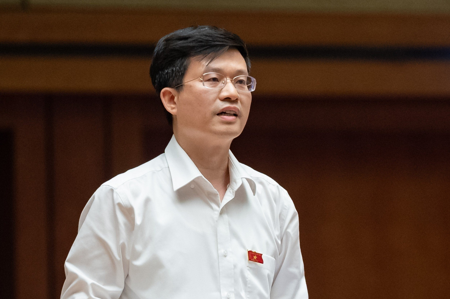 Đại biểu Đỗ Chí Nghĩa (đoàn Phú Yên) Ảnh: quochoi.vn.