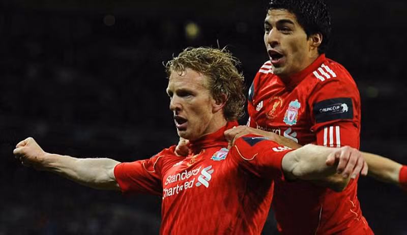 Phút 110, Dirk Kuyt nâng tỷ số lên 2-1 cho Liverpool Phút 110, Dirk Kuyt nâng tỷ số lên 2-1 cho Liverpool