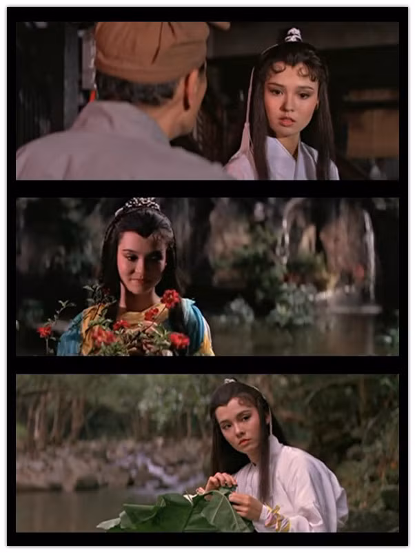 Ông Tịnh Tịnh với tạo hình nhân vật Cô Cô Tiểu Long nữ . Ông Tịnh Tịnh với tạo hình nhân vật Cô Cô Tiểu Long nữ .