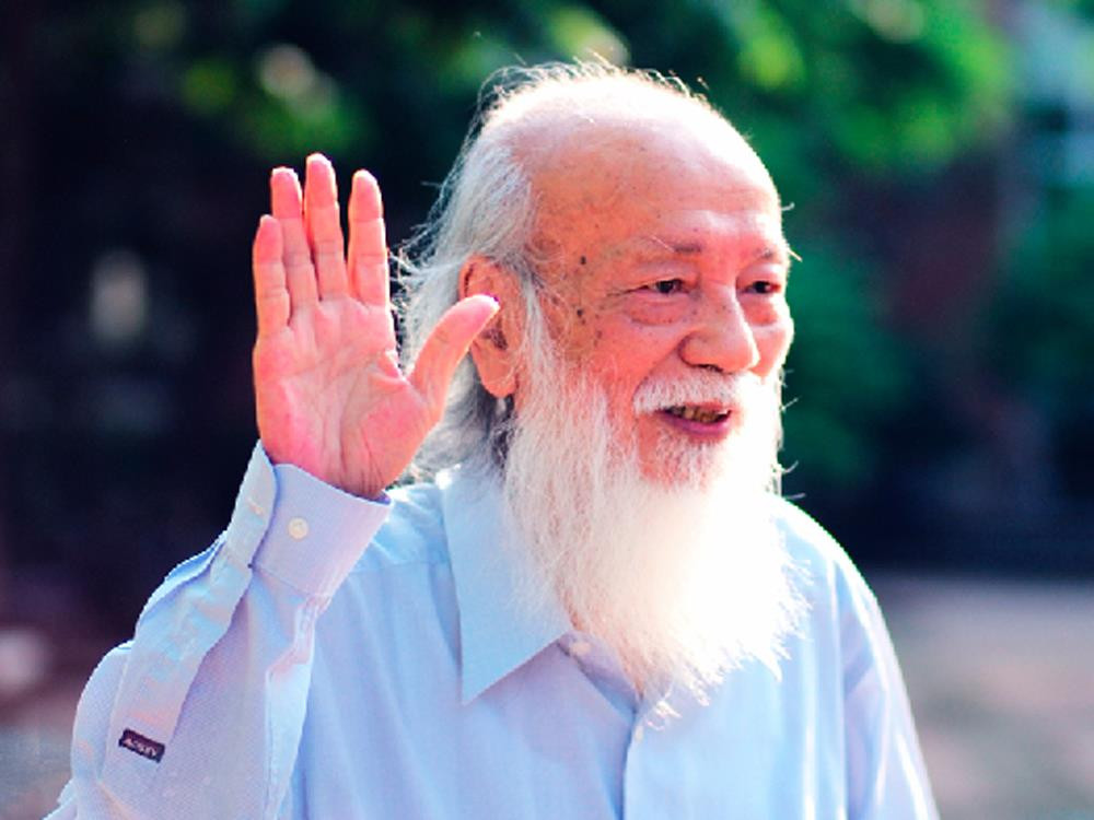 Thầy giáo Văn Như Cương, người thầy đã lập ra ngôi trường Dân lập đầu tiên của Việt Nam. Ảnh: Gia đình cung cấp.