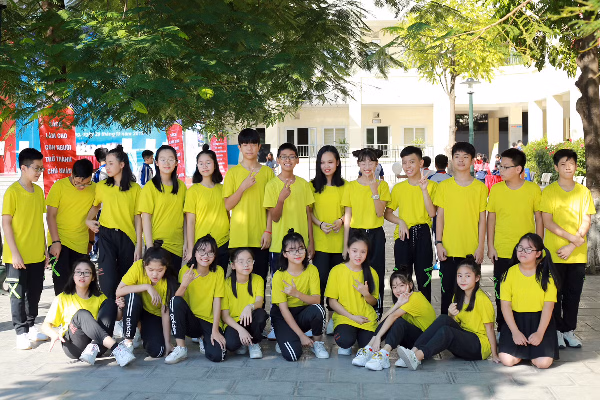 Trong mọi hoạt động thì tôi không bao giờ bỏ rơi bất cứ một học sinh nào và các bạn trong lớp cũng vậy, thành viên nào trong lớp cũng đều đáng quý, coi lớp học như một gia đình. Ảnh: Nhân vật cung cấp.