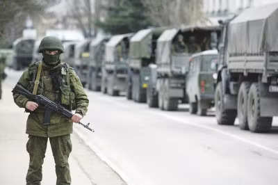 Ukraine tuyên bố: Quân Nga phong tỏa doanh trại là hành vi xâm lược (nguồn báo Hoàn Cầu, TQ) Ukraine tuyên bố: Quân Nga phong tỏa doanh trại là hành vi xâm lược (nguồn báo Hoàn Cầu, TQ)