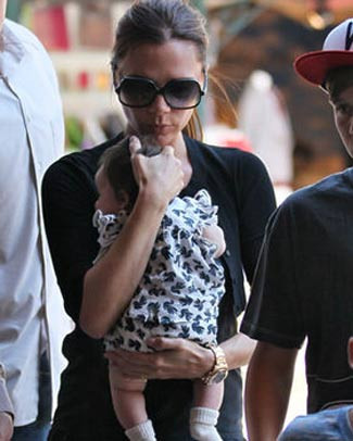 Con gái nhà Becks đã được coi như số 7