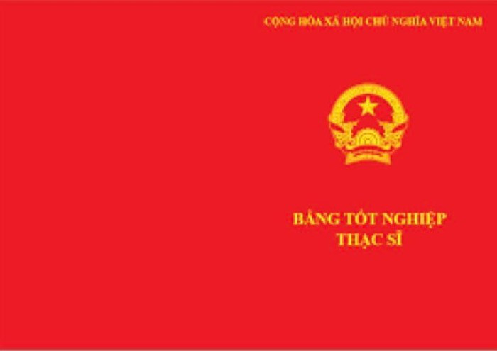 Bằng thạc sĩ. (Ảnh minh họa trên giaoduc.net.vn)