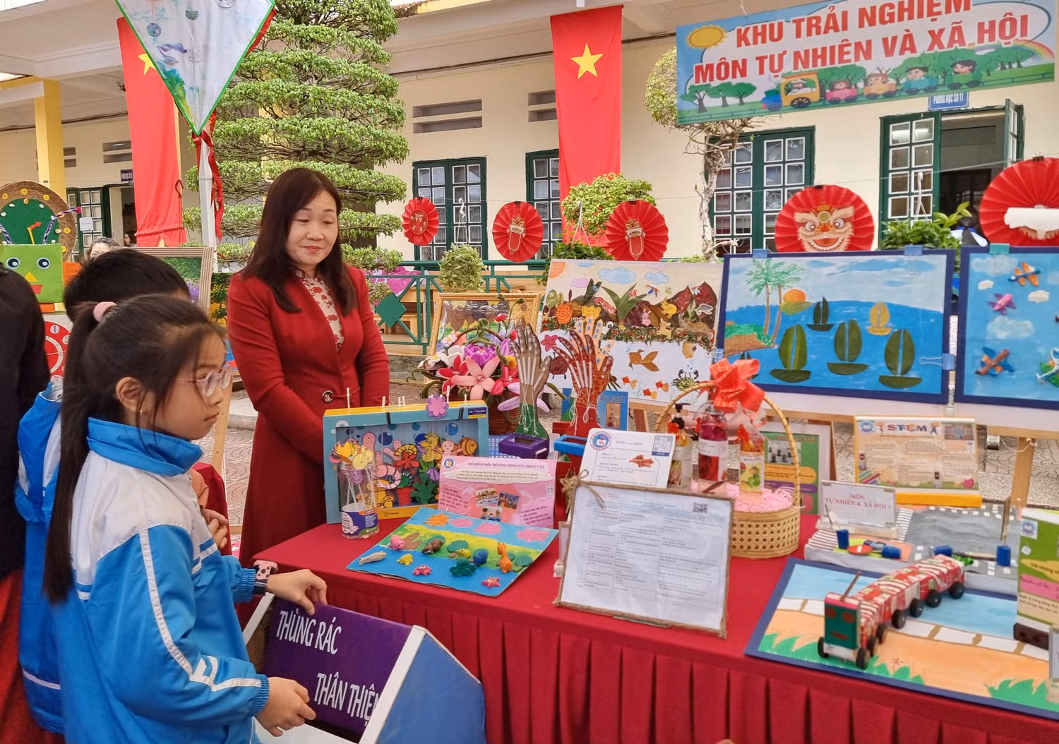 Không gian STEM tại hội thảo (Ảnh: LT)