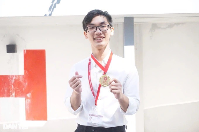 Em Bùi Đức Anh. Ảnh: NVCC Em Bùi Đức Anh. Ảnh: NVCC