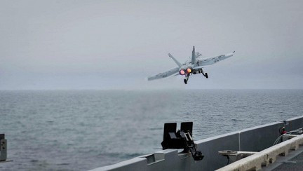Boeing F/A-18F Super Hornet.