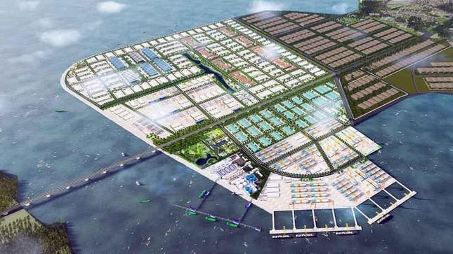 Phối cảnh tuyến đê biển Nam Đình Vũ (Hải Phòng) sau khi hoàn thành và đưa vào sử dụng (Ảnh: CTV)